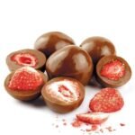 Milk Chocolate Freeze Dried Strawberries 200g
