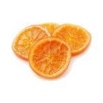 Glace orange slices