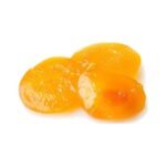 Glace peaches