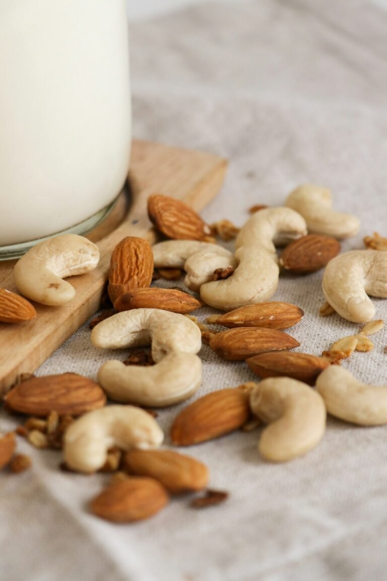 almonds cashews