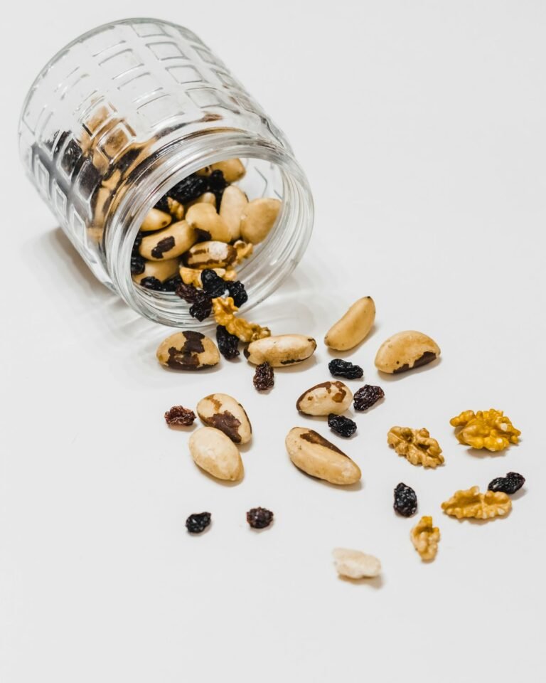 mixed nuts jar