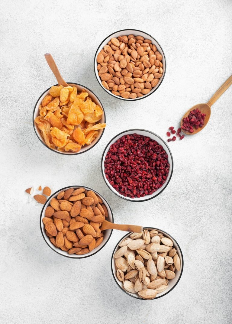 nuts dried fruit bowls