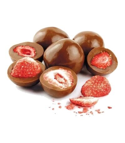 Milk Chocolate Freeze Dried Strawberries 200g